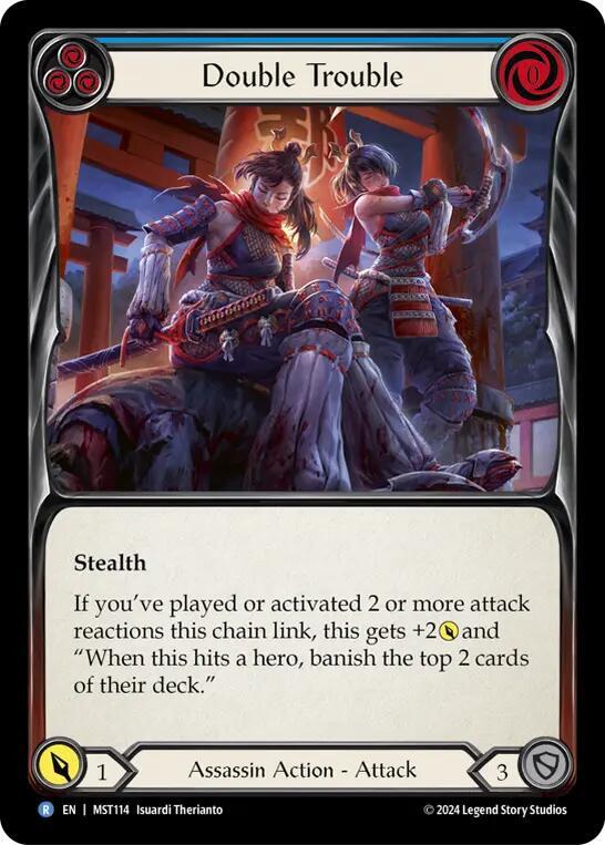 Double Trouble (Blue) card image