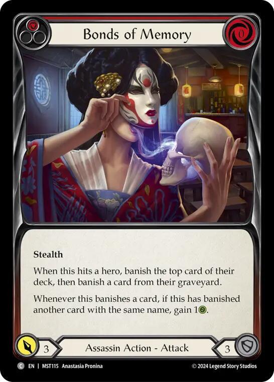 Bonds of Memory (Red) card image