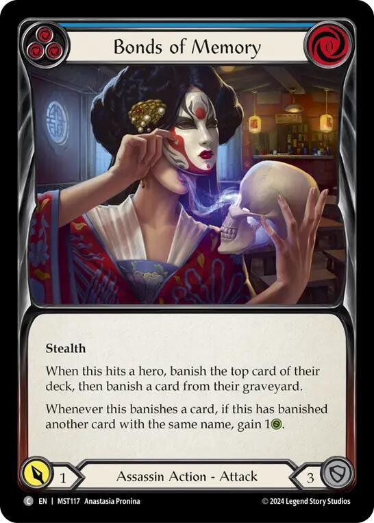 Bonds of Memory (Blue) card image