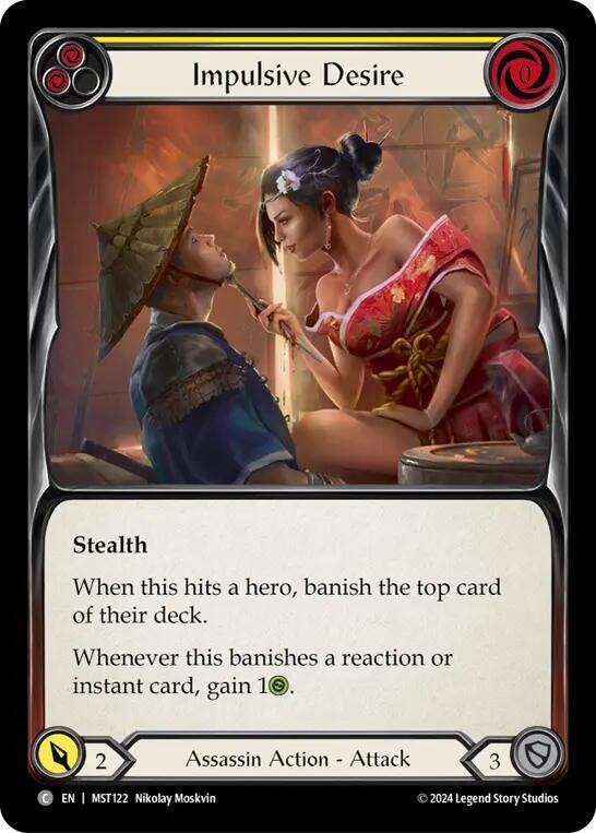 Impulsive Desire (Yellow) card image