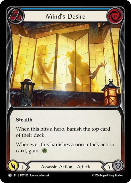 Mind's Desire (Blue) card image