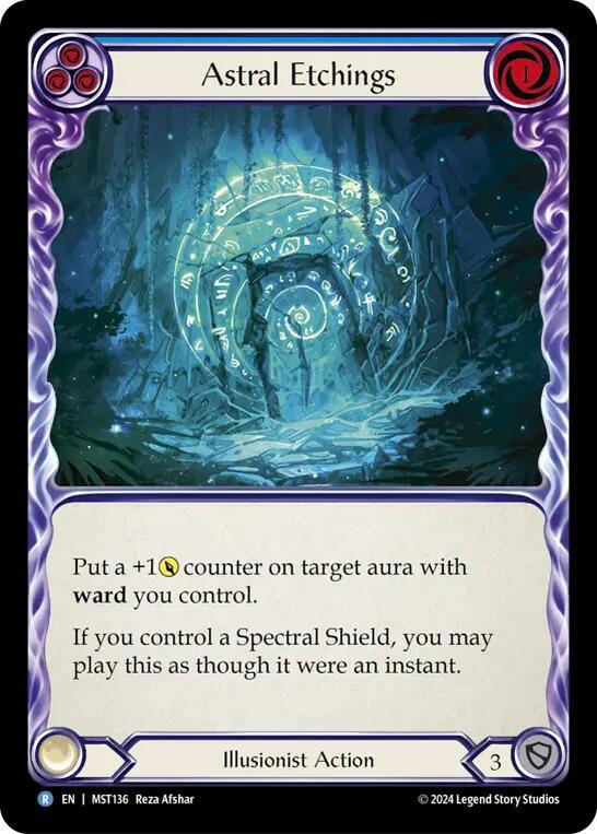 Astral Etchings (Blue) card image