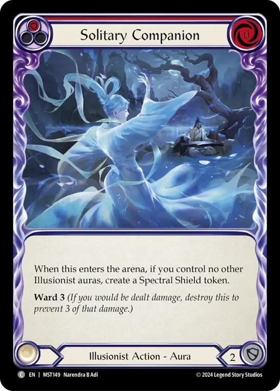 Solitary Companion (Red) card image