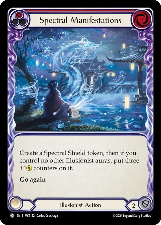Spectral Manifestations (Red) card image