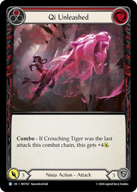 Qi Unleashed (Red) card image