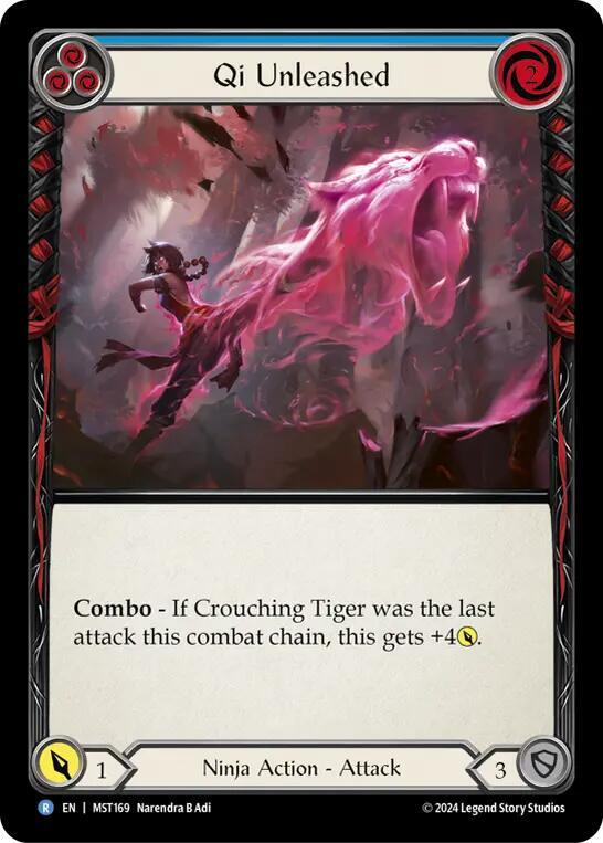 Qi Unleashed (Blue) card image
