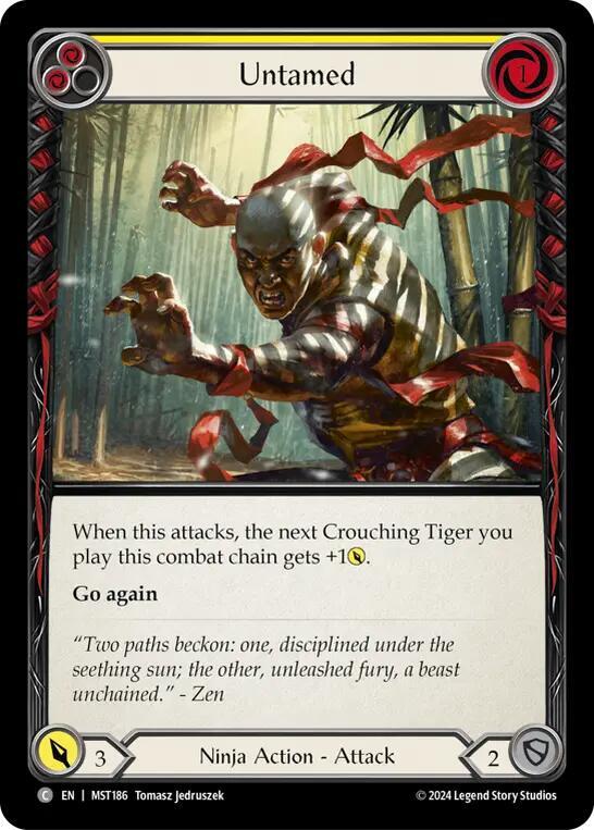Untamed (Yellow) card image