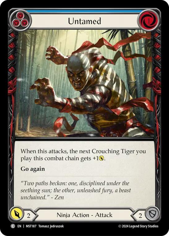 Untamed (Blue) card image