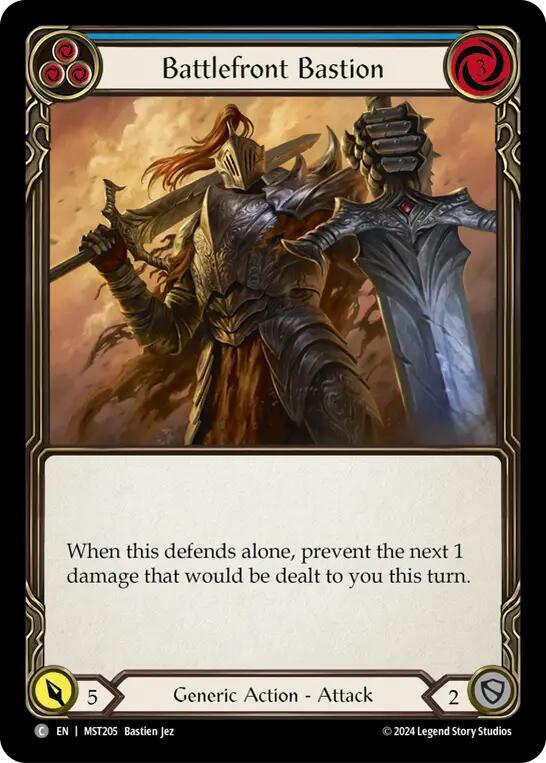 Battlefront Bastion (Blue) card image