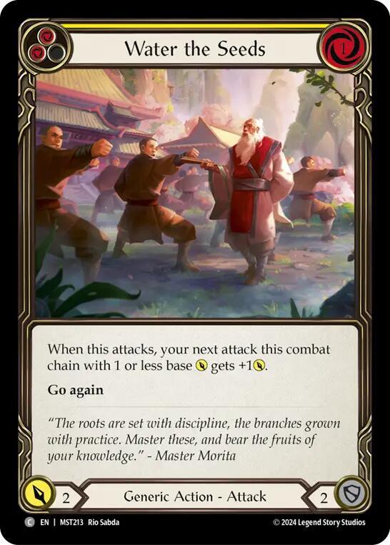 Water the Seeds (Yellow) card image