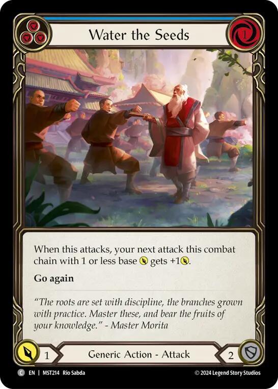 Water the Seeds (Blue) card image