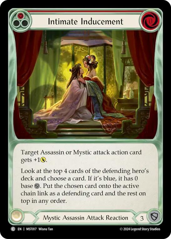 Intimate Inducement (Red) card image