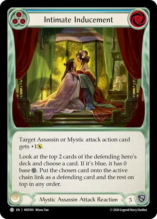 Intimate Inducement (Blue) card image