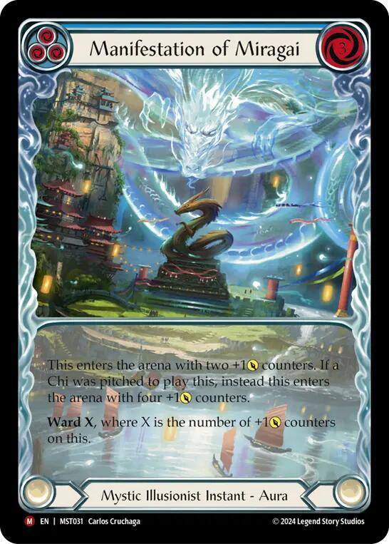 Manifestation of Miragai (Extended Art) card image