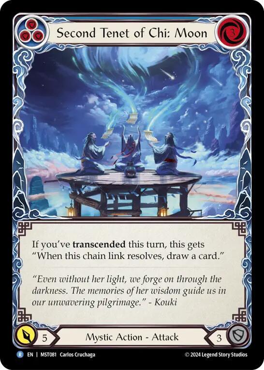 Second Tenet of Chi: Moon card image