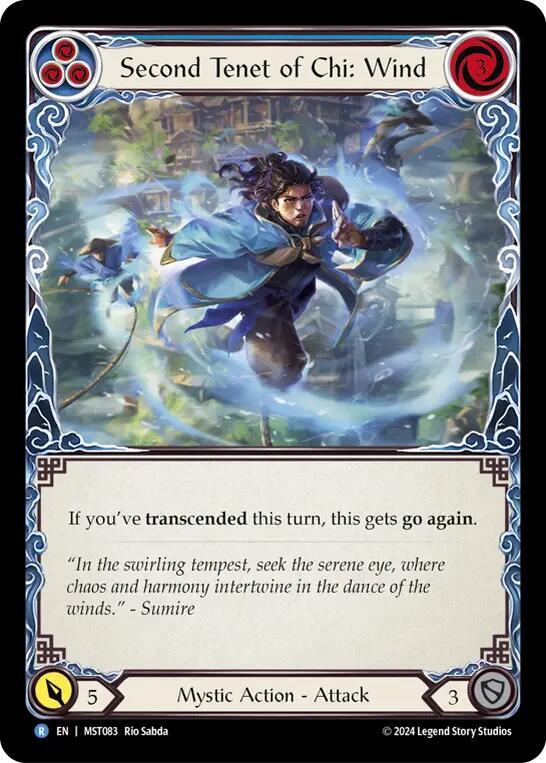 Second Tenet of Chi: Wind card image