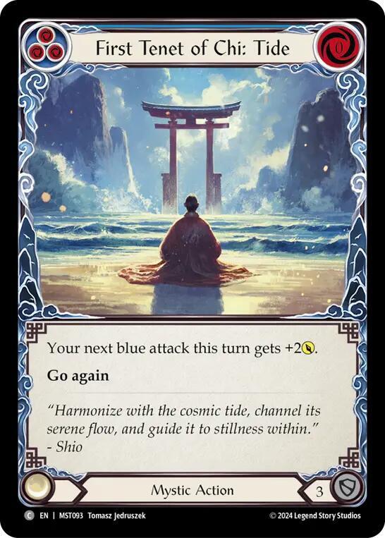 First Tenet of Chi: Tide card image