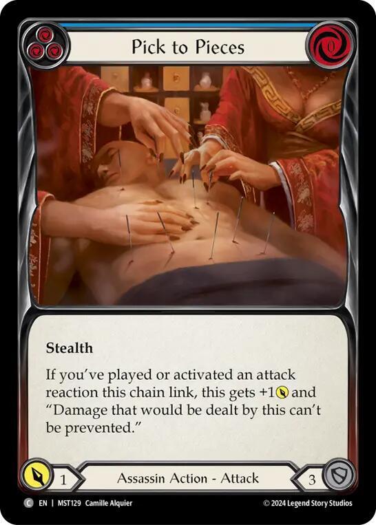 Pick to Pieces (Blue) card image