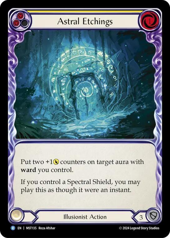 Astral Etchings (Yellow) card image