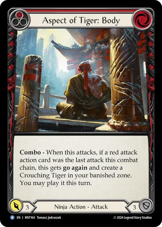 Aspect of Tiger: Body card image
