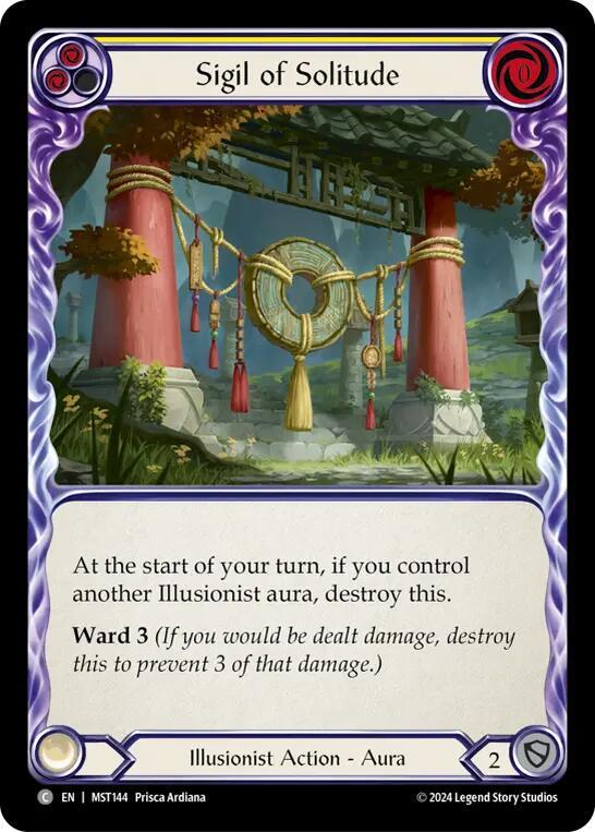 Sigil of Solitude (Yellow) card image