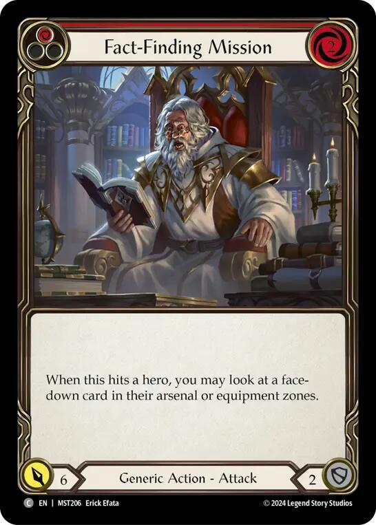 Fact-Finding Mission (Red) card image