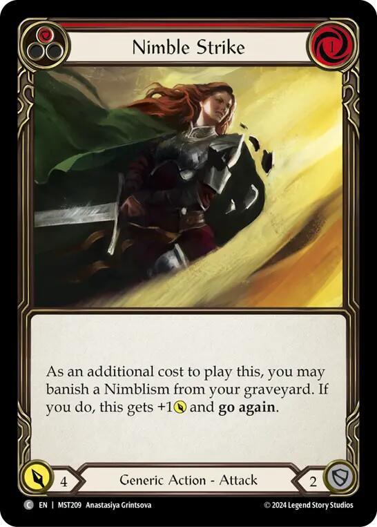 Nimble Strike (Red) card image