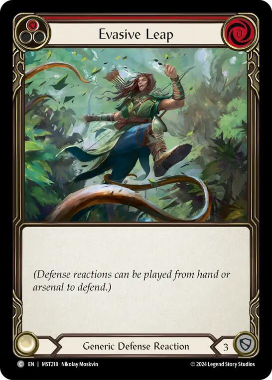 Evasive Leap (Red) card image