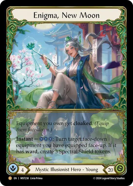 Enigma, New Moon card image