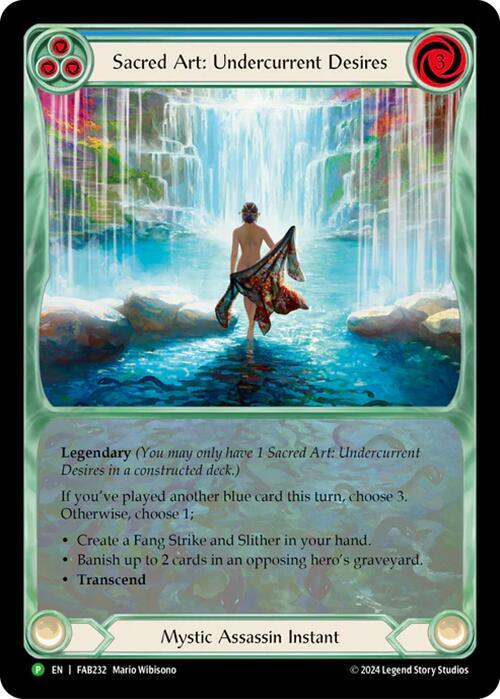 Sacred Art: Undercurrent Desires - FAB232 card image