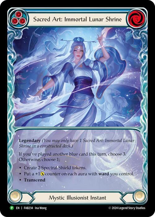 Sacred Art: Immortal Lunar Shrine - FAB234 card image