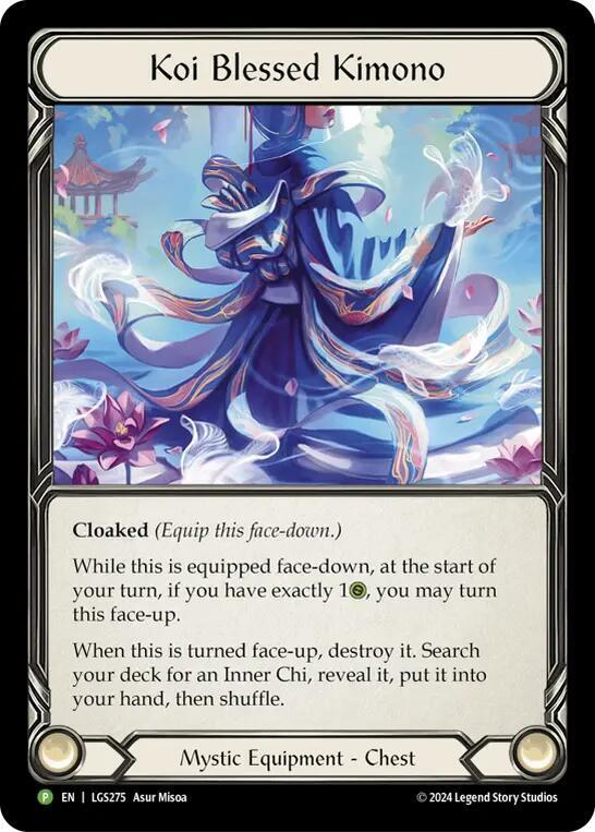 Koi Blessed Kimono - LGS275 card image