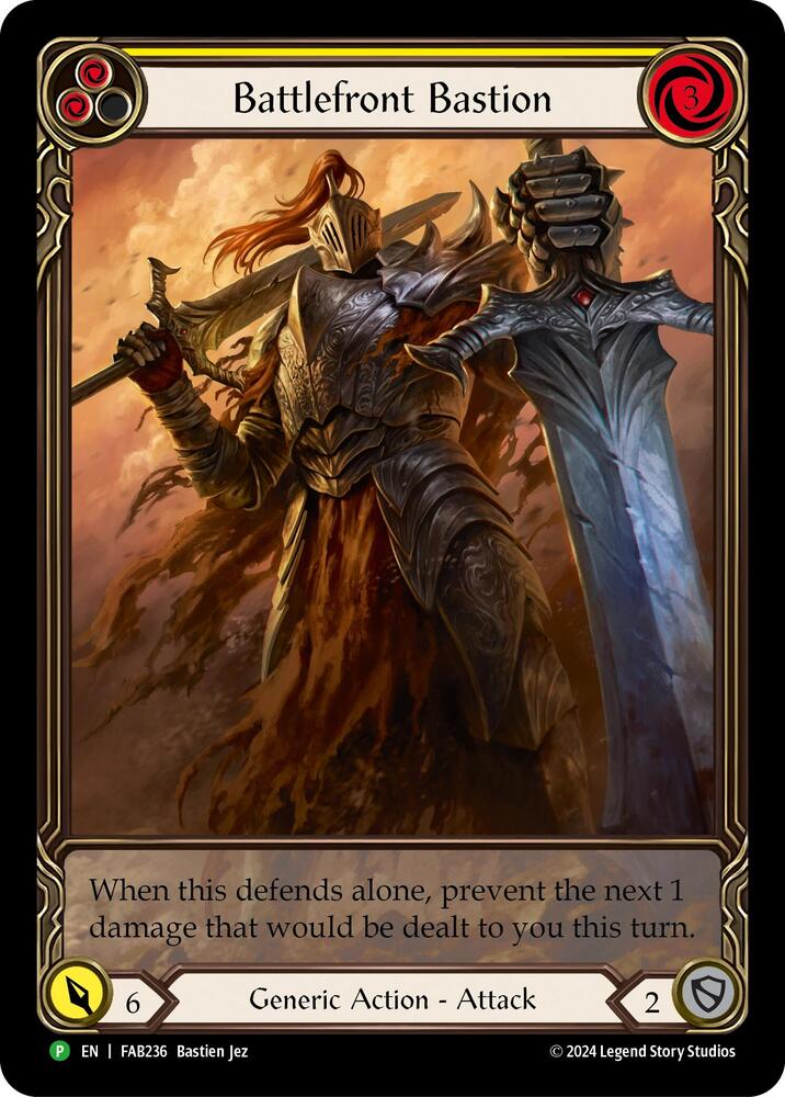 Battlefront Bastion (Yellow) - FAB236 card image
