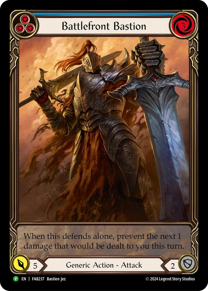 Battlefront Bastion (Blue) - FAB237 card image