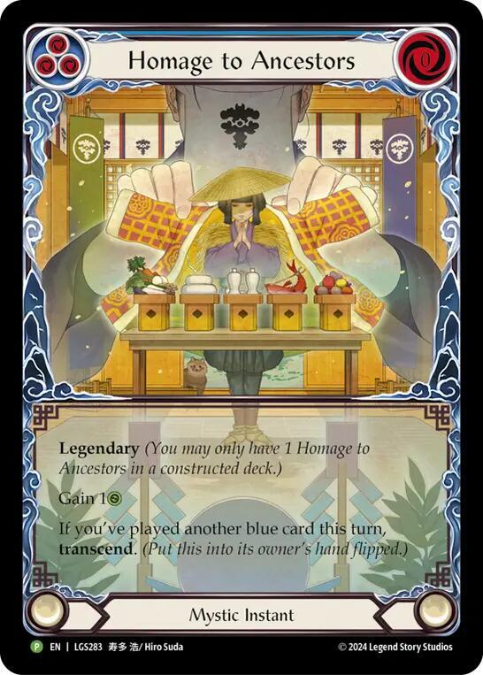 Homage to Ancestors // Inner Chi - LGS283 card image