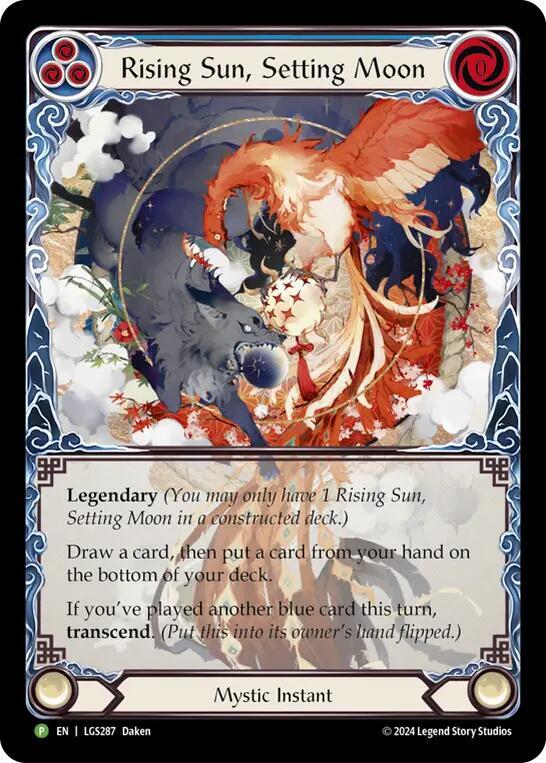 Rising Sun, Setting Moon // Inner Chi - LGS287 card image