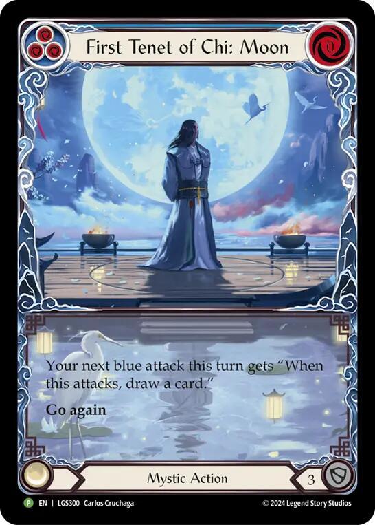 First Tenet of Chi: Moon - LGS300 card image