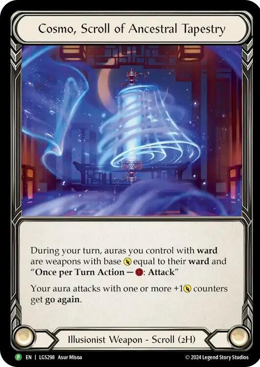 Cosmo, Scroll of Ancestral Tapestry - LGS298 card image