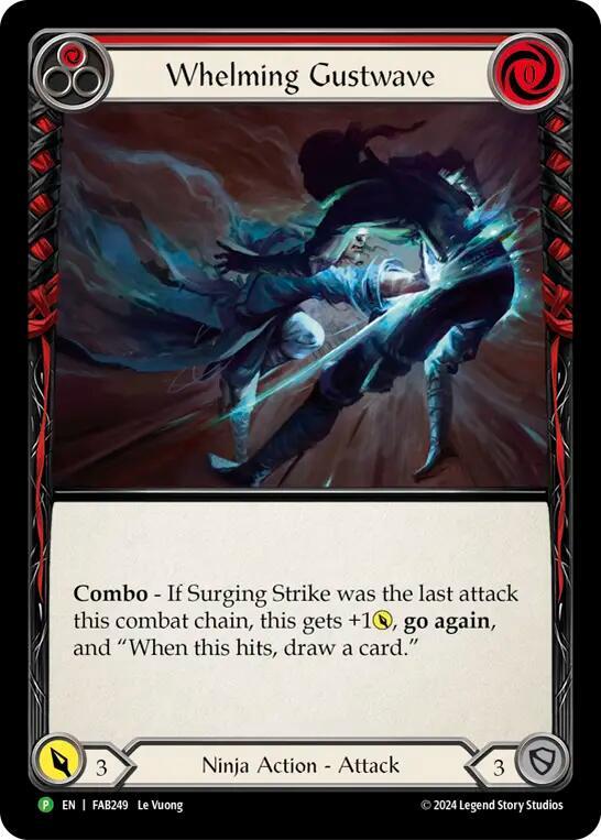 Whelming Gustwave (Red) - FAB249 card image