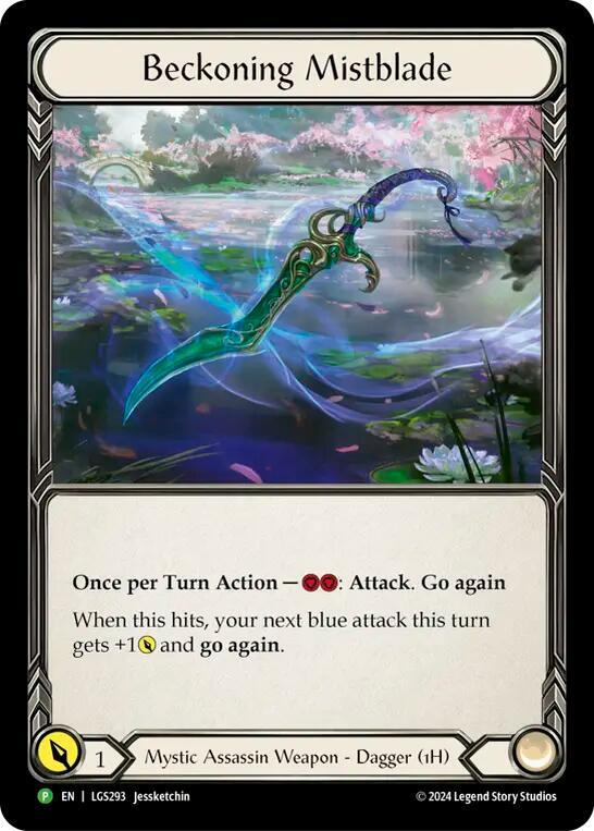 Beckoning Mistblade - LGS293 card image