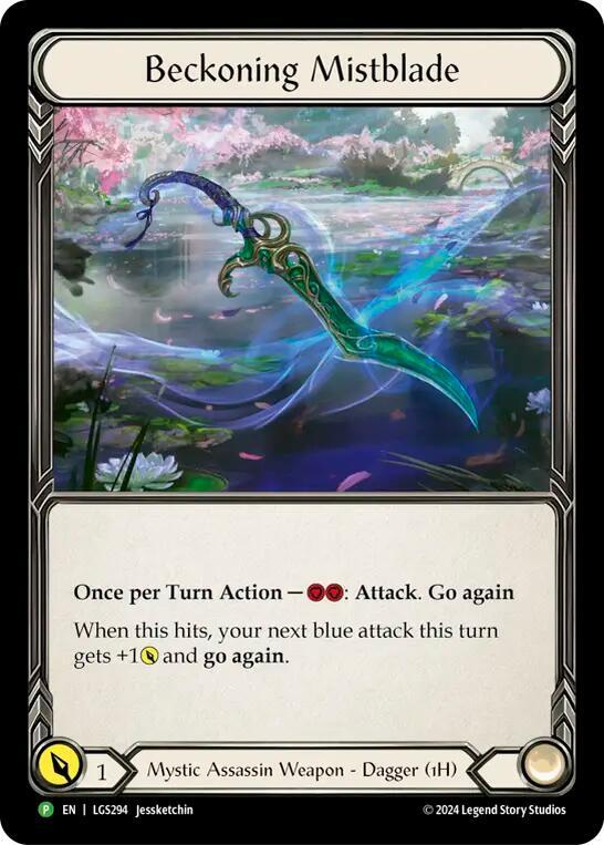 Beckoning Mistblade - LGS294 card image