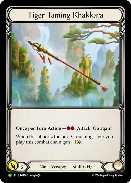 Tiger Taming Khakkara - LGS292 card image