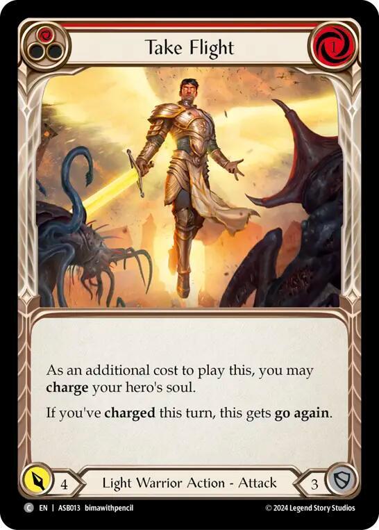 Take Flight (Red) card image