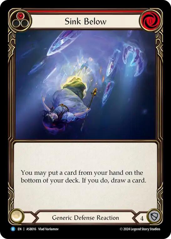Sink Below (Red) card image