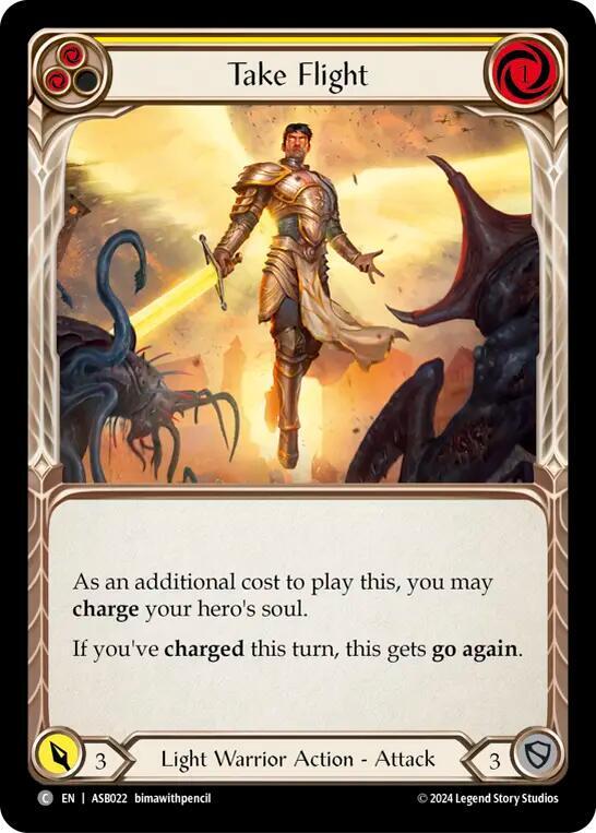 Take Flight (Yellow) card image