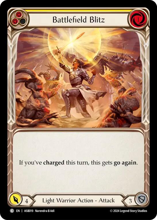 Battlefield Blitz (Yellow) card image