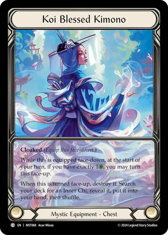 Koi Blessed Kimono (Extended Art) card image