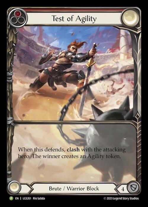 Test of Agility - LGS261 card image