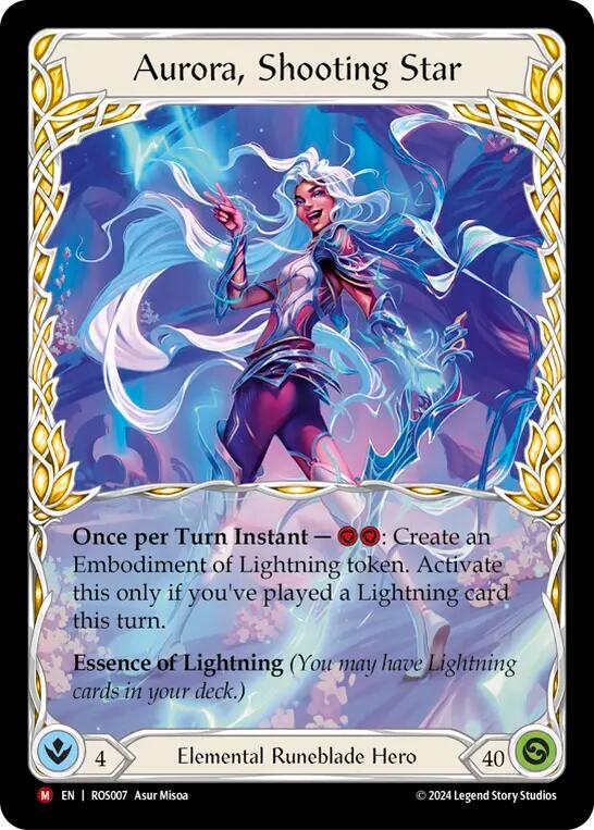 Aurora, Shooting Star card image
