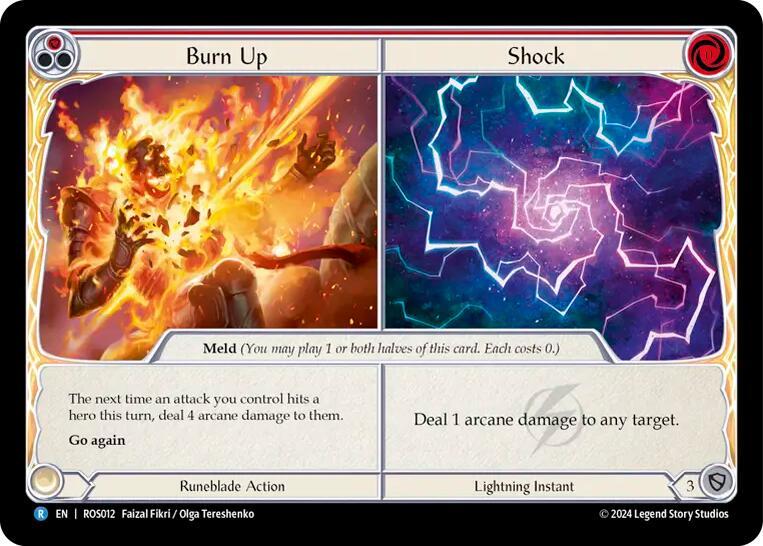 Burn Up // Shock card image